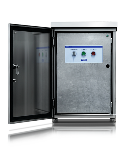 Hughes Power System control cabinets for Vacuum breaker modules