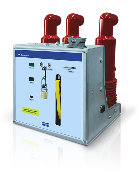 Hughes Power System substation kiosk auto recloser 12 kV 24 kV